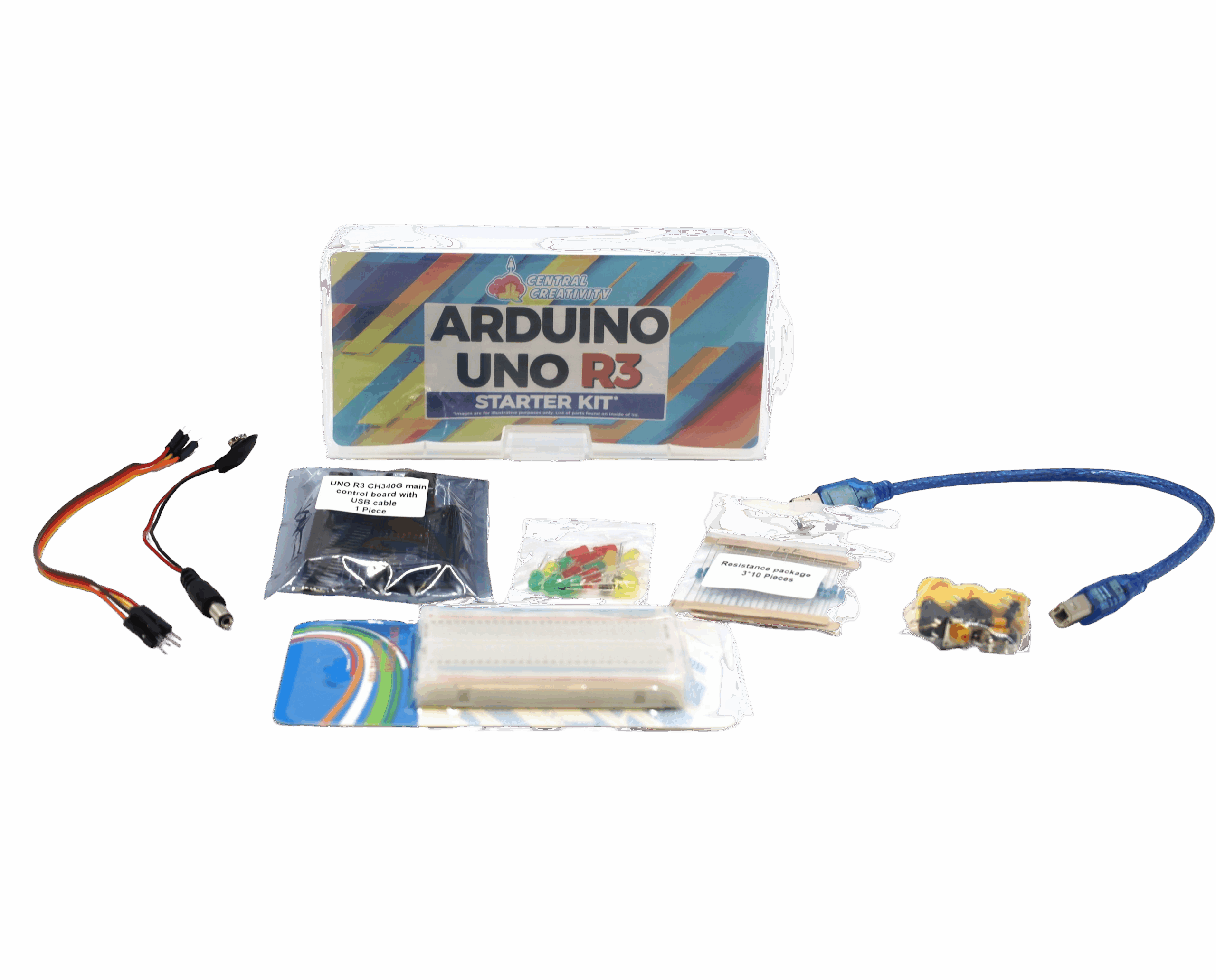 Arduino UNO R3 Starter Kit image 0