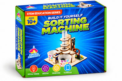 Sorting Machine Kit box, Central Creativity STEM Education Series, ages 10 plus
